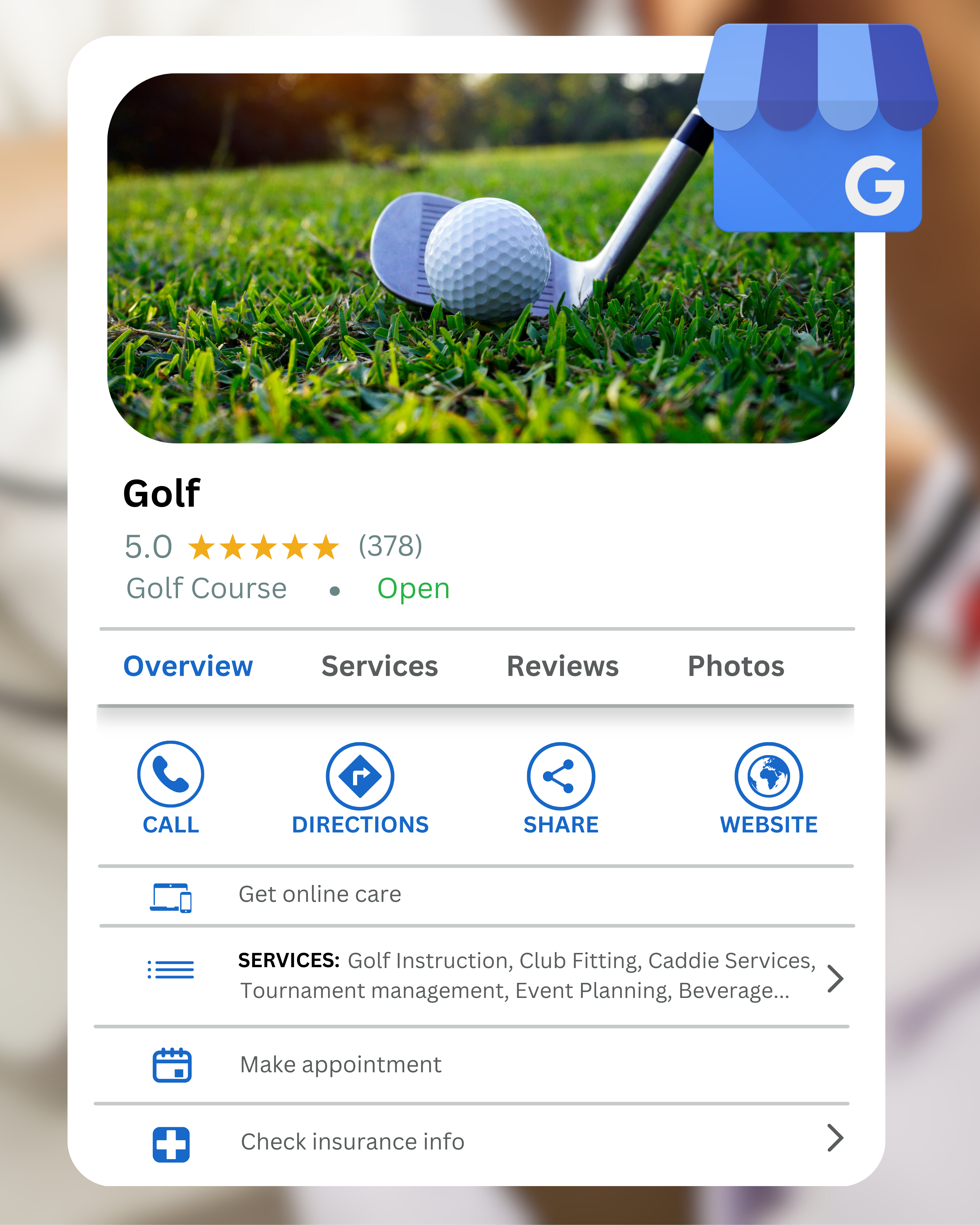 golf service 