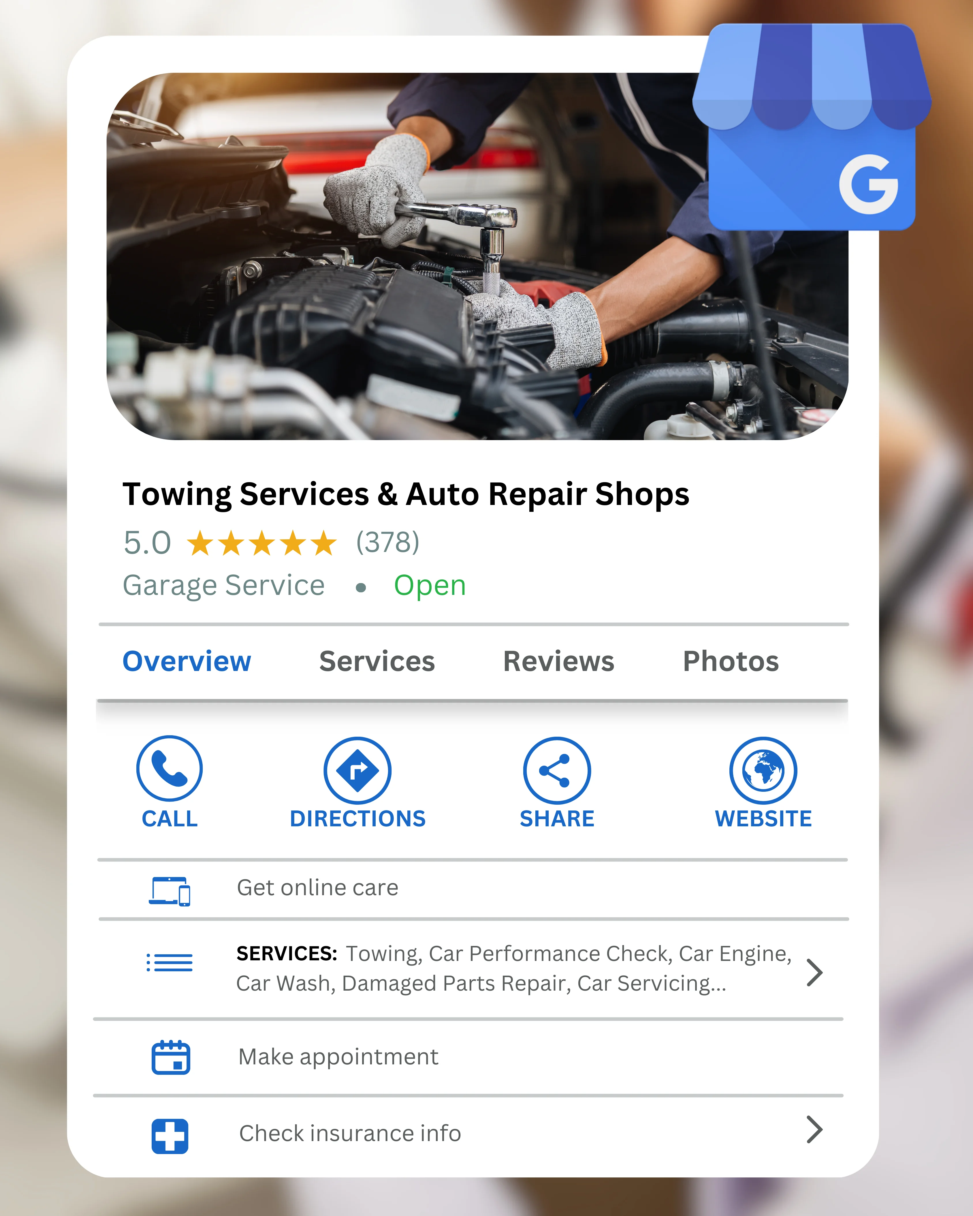 towing services rating 